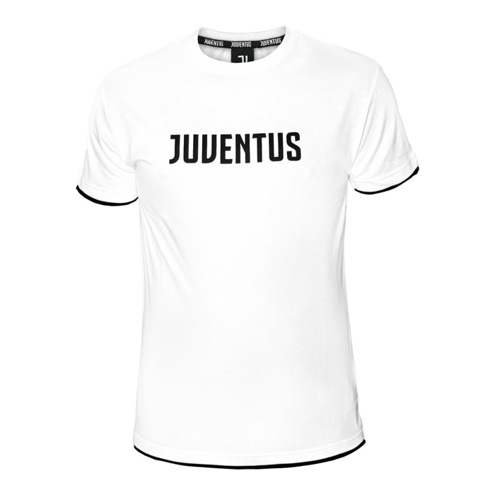 T-Shirt Manica Corta Uomo JUVENTUS Cotone Prod. Ufficiale