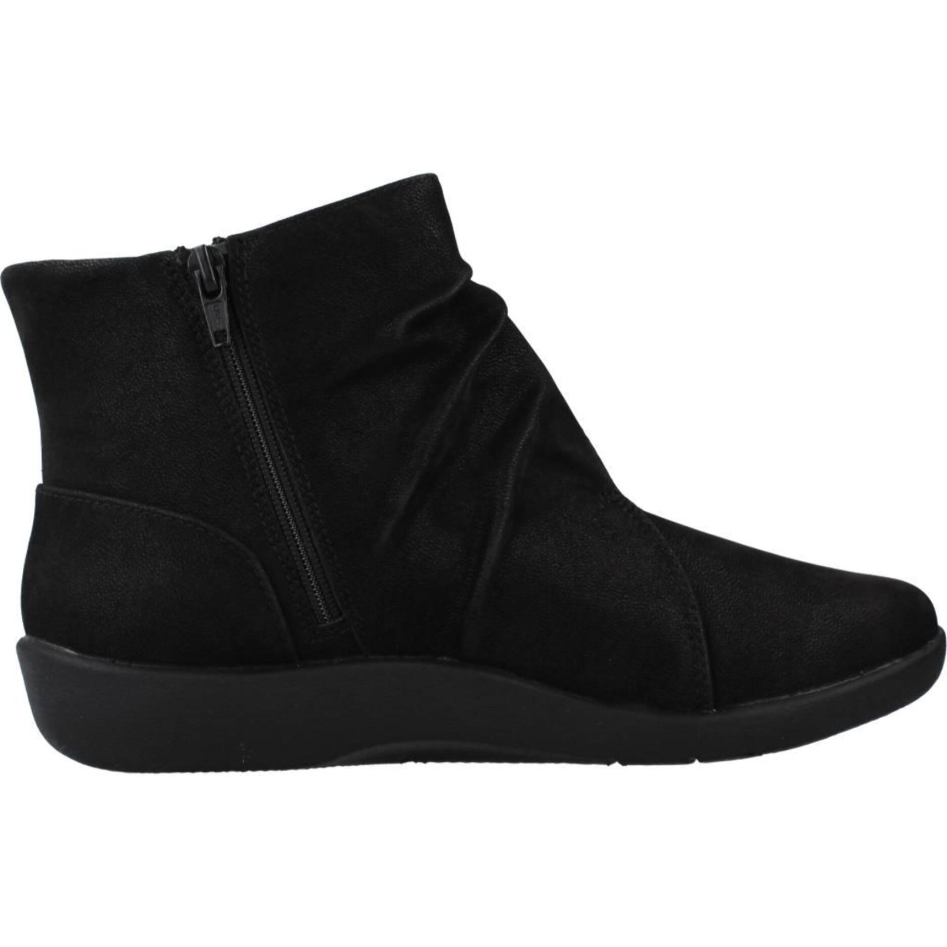 Botines Mujer de la marca CLARKS  modelo SILLIAN TANA NEGRO