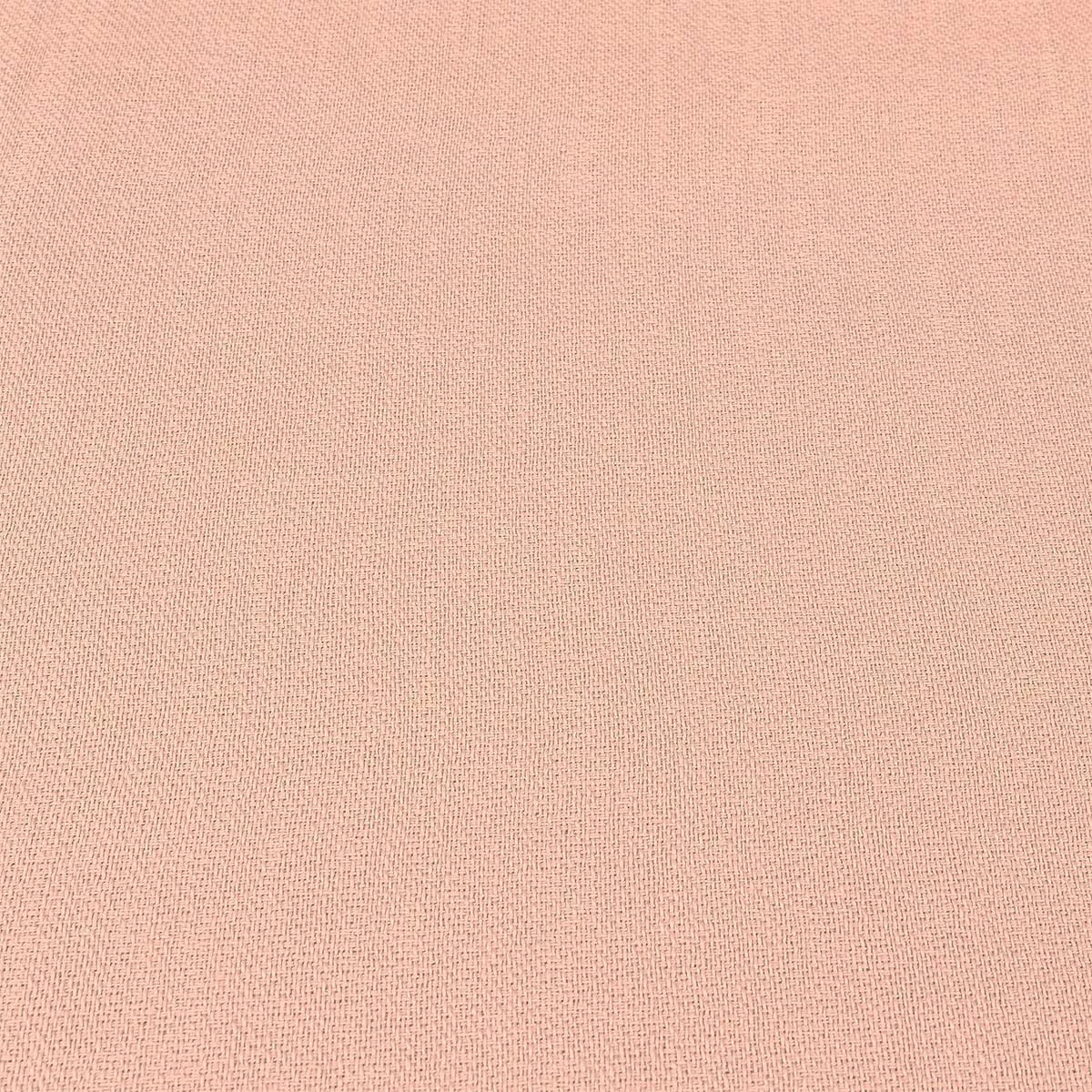 Serviette pur coton motif jacquard rose orange Bastide papaye