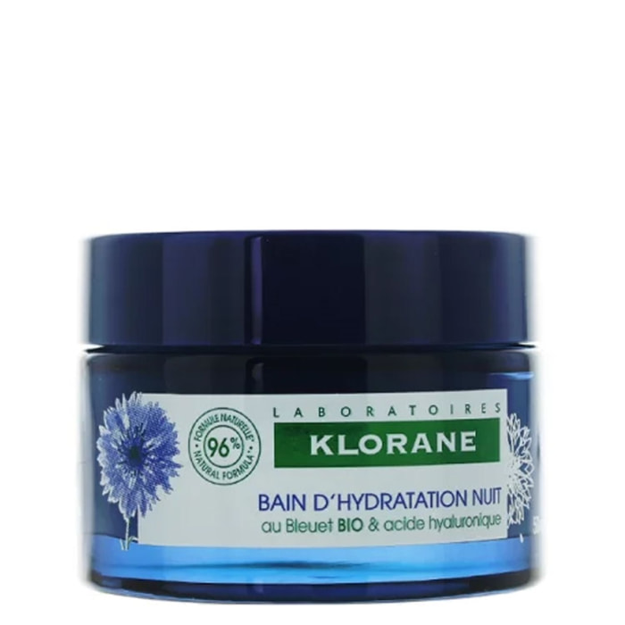 Bleuet Bio - Bain d’Hydratation Nuit - 50 ml