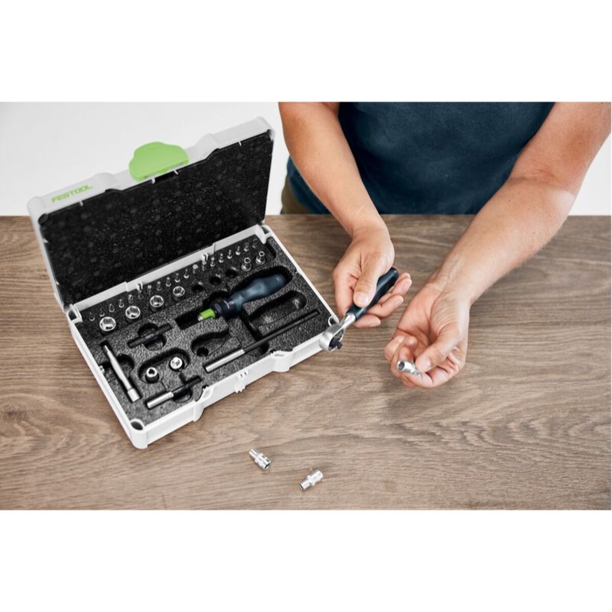Systainer de clés à cliquets SYS3 S 76-1/4'-CE RA - FESTOOL - 578112