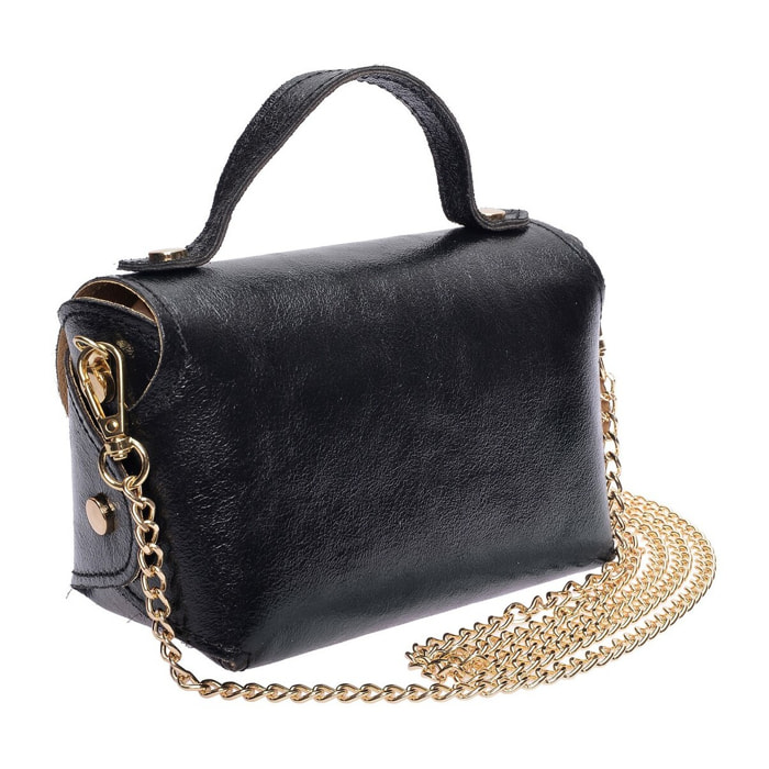 Borsa a spalla Anna Luchini Nero