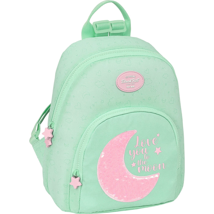 Mini mochila reciclado blackfit8 "moon"