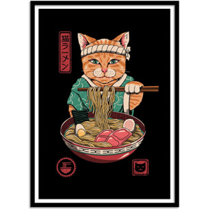 Affiche - Neko Ramen - Vincent Trinidad