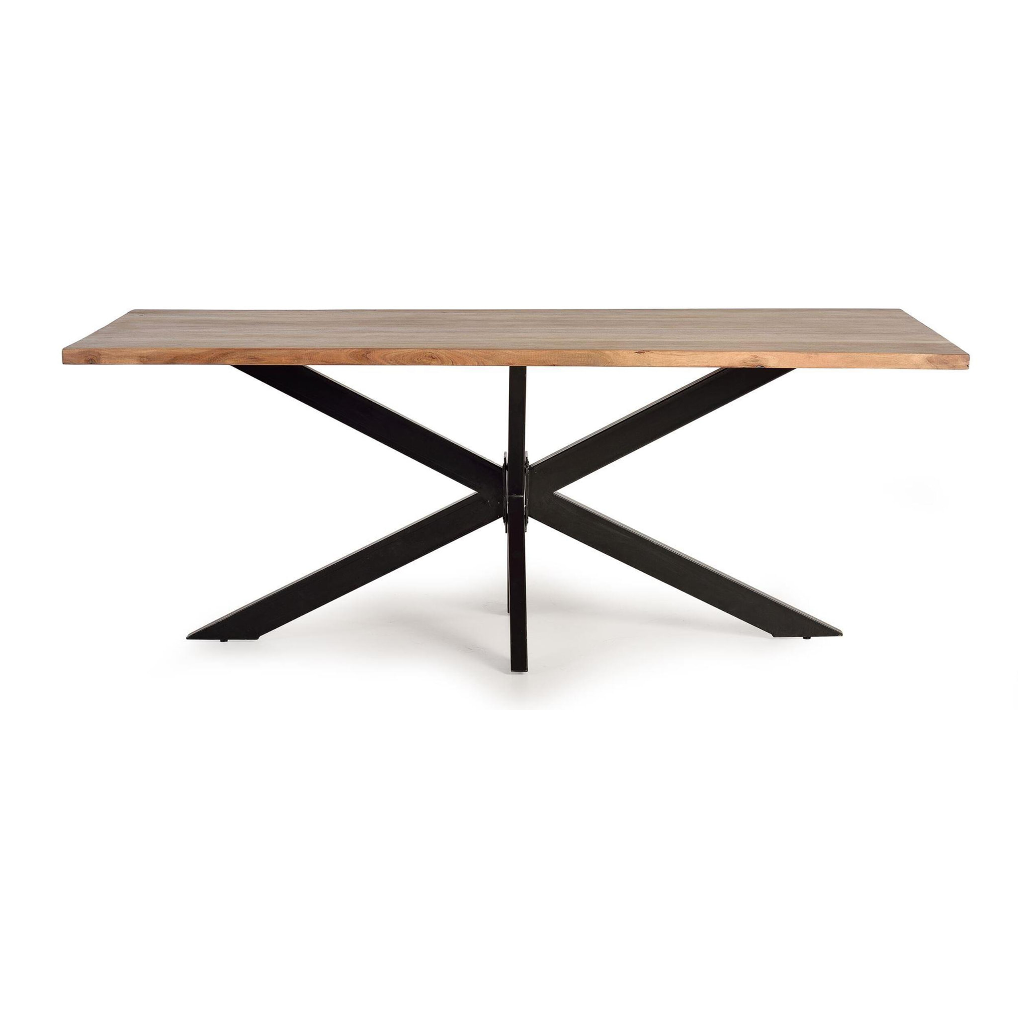 Mesa de comedor - madera de acacia y metal