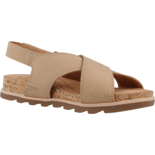 Sandalias Mujer de la marca CLARKS  modelo YACHT CROSS Light Brown