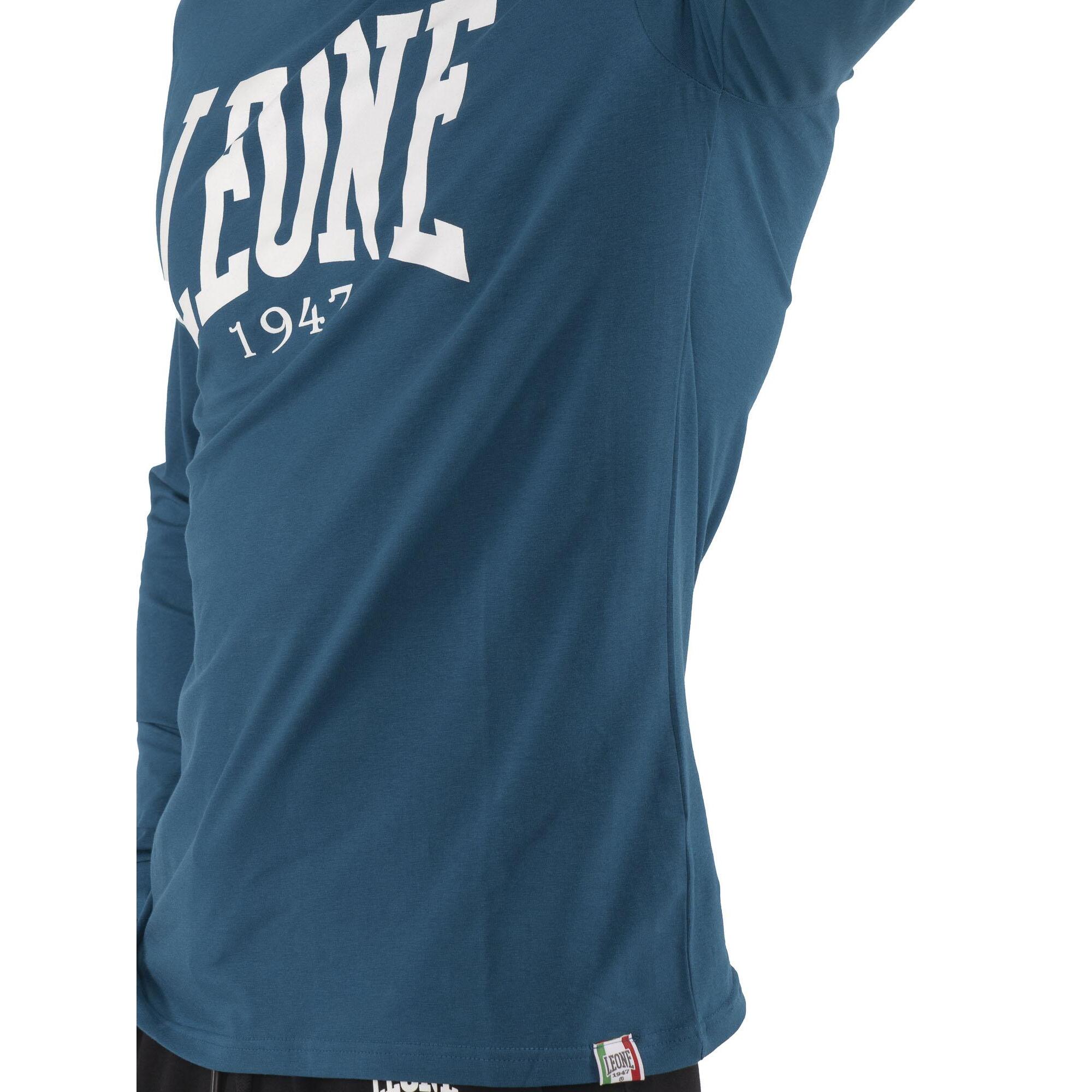 Camiseta de hombre Leone Basic de algodón de manga larga