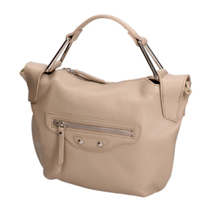 Borsa a mano da donna In Vera pelle Made in Italy 29x20x9 cm