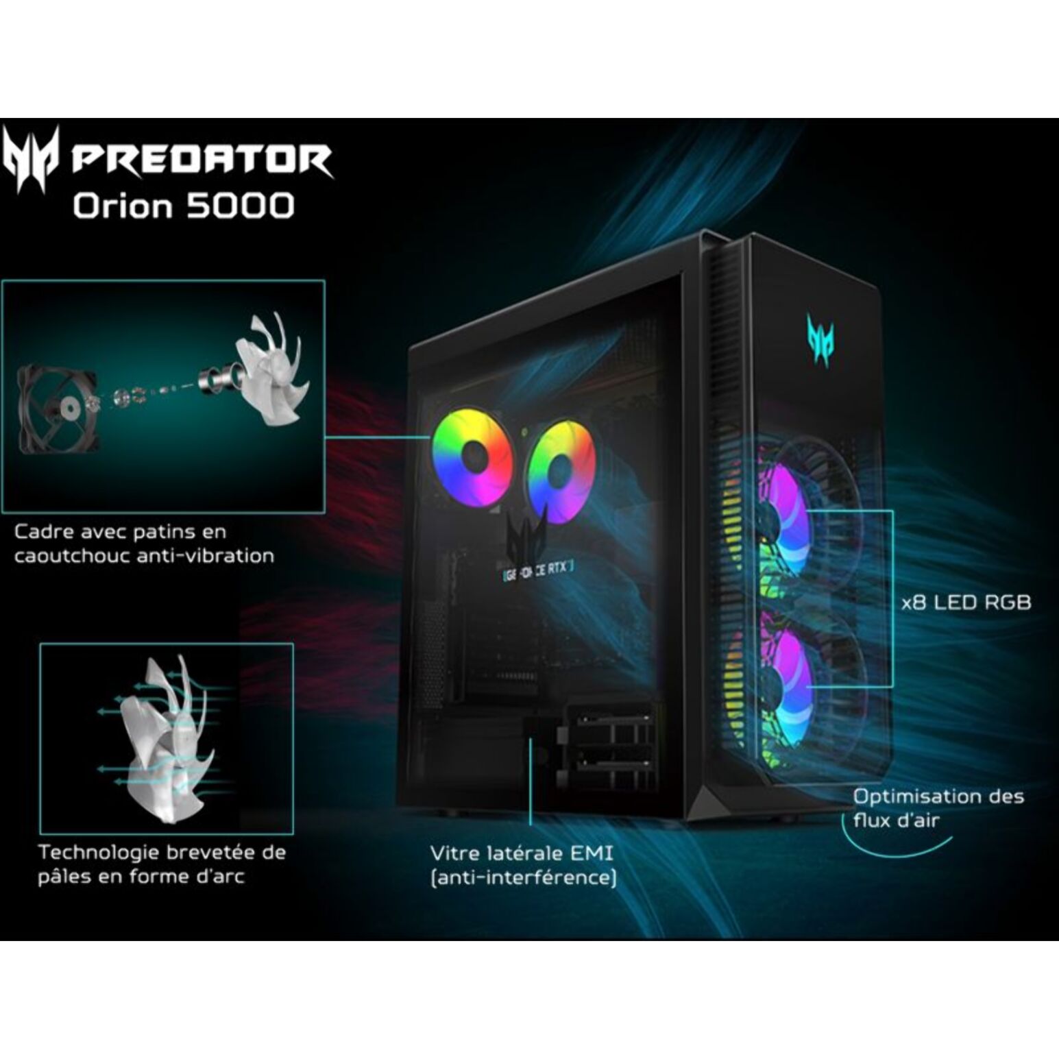 PC Gamer ACER Predator Orion 5000 PO5-655