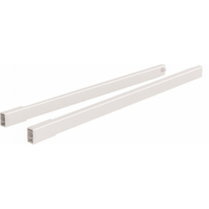 Set de tringles HETTICH ArciTech longitudinale - 500 mm - Blanc - 9149290