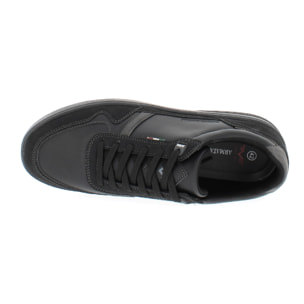 Armata di Mare Scarpe Uomo Sneakers Basse Stringate con Soletta Rimovibile in Memory Foam AMU W24M608 Black