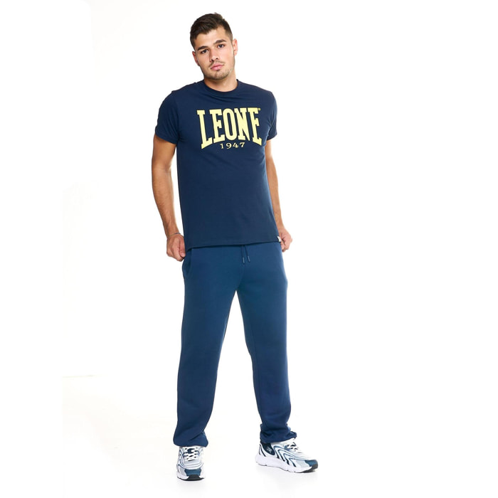 Camiseta de hombre Leone Basic de algodón de manga corta