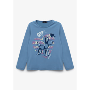 Conguitos - T-shirt casual a maniche corte stampata