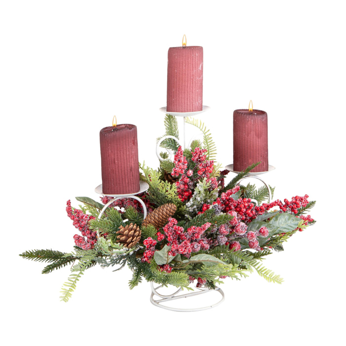 Portacandele - Pezzi 1 - 52xH38x35cm - Bianchi Dino SpA