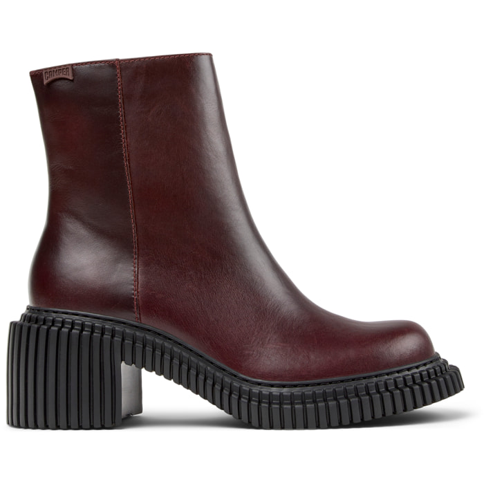Botines - CAMPER Pix London - Burdeos - Cuero liso