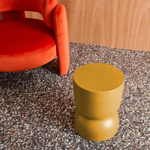 Table d'appoint, bout de canapé, table de chevet métal Ø32 x H42cm MADI