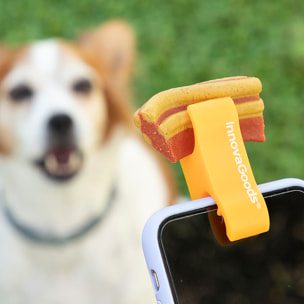 Pack Clip pour Selfies pour Animaux Familiers et Hamac Suspendu pour Chats InnovaGoods