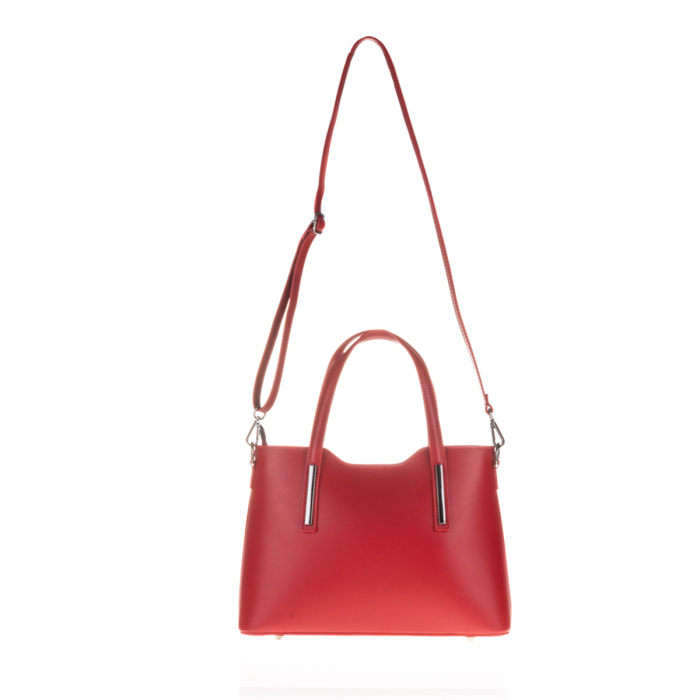 Cannobio Borsa shopping da donna in vera pelle Ruga