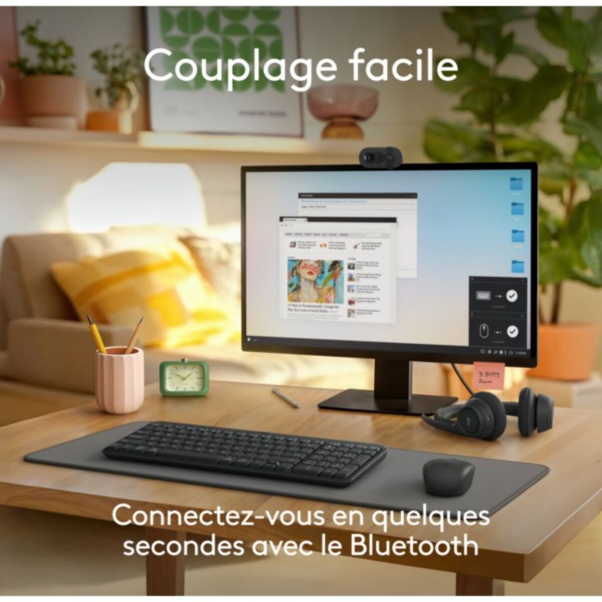 Clavier + Souris LOGITECH MK250