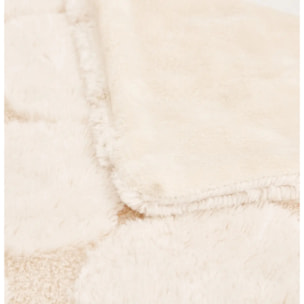 Plaid Boucly 180x230cm galet beige