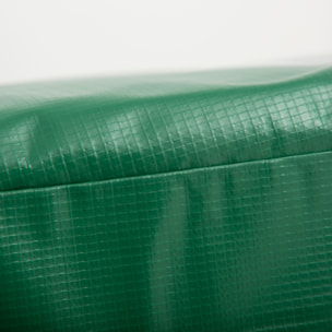 Cubierta Proteccion Borde Cama Elastica PVC PE Ø244cm Verde