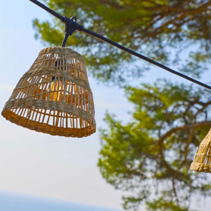 Guirlande connectable TESSA 7xE27 6M