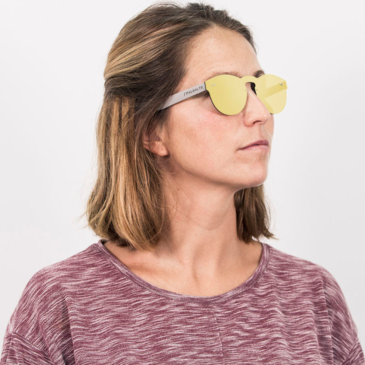 Gafas de sol PALO ALTO TALLIN - Plana revo oro y patilla gris