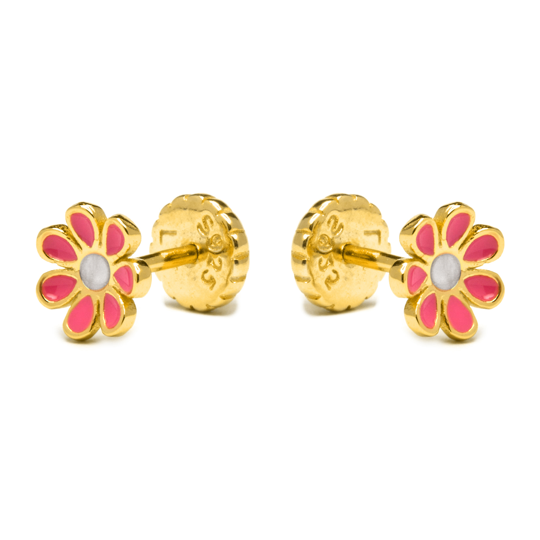 Pendientes Kacel acabado oro amarillo 18k