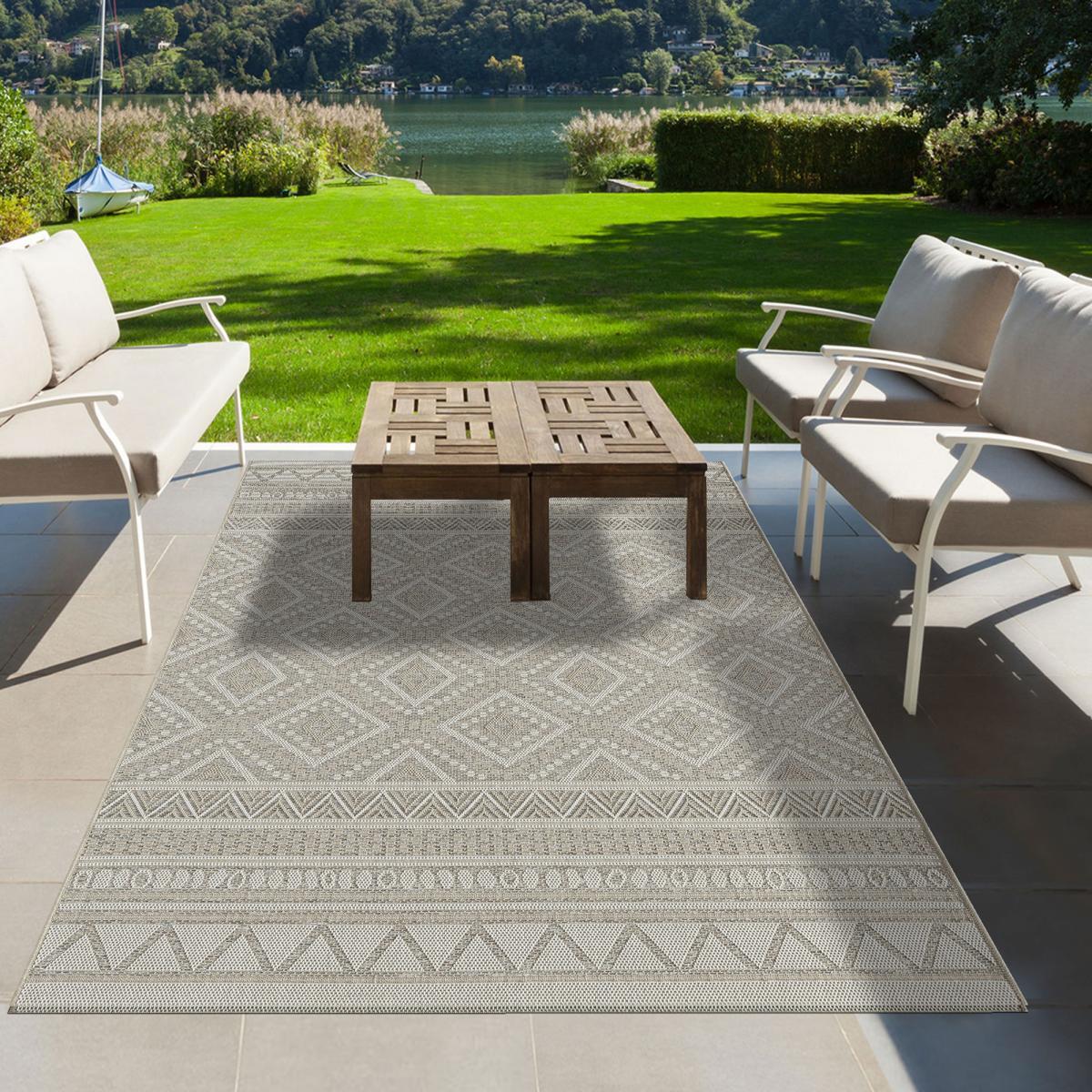 Tapis exterieur HAWAIOU EX Beige 160x220