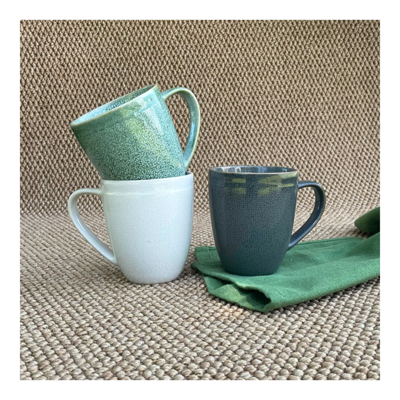 Lot de 6 mugs, MILA