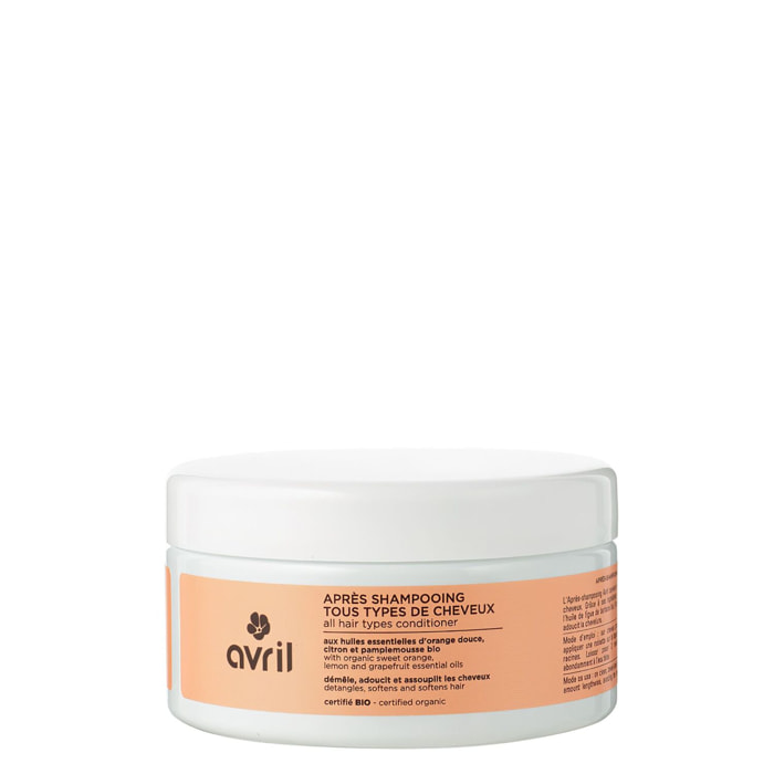 Après-shampooing tous types de cheveux  - Certifié bio 200 ml