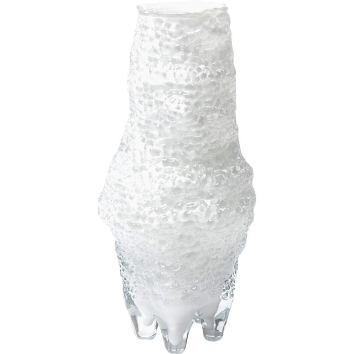 Vase Frozy 41cm blanc Kare Design