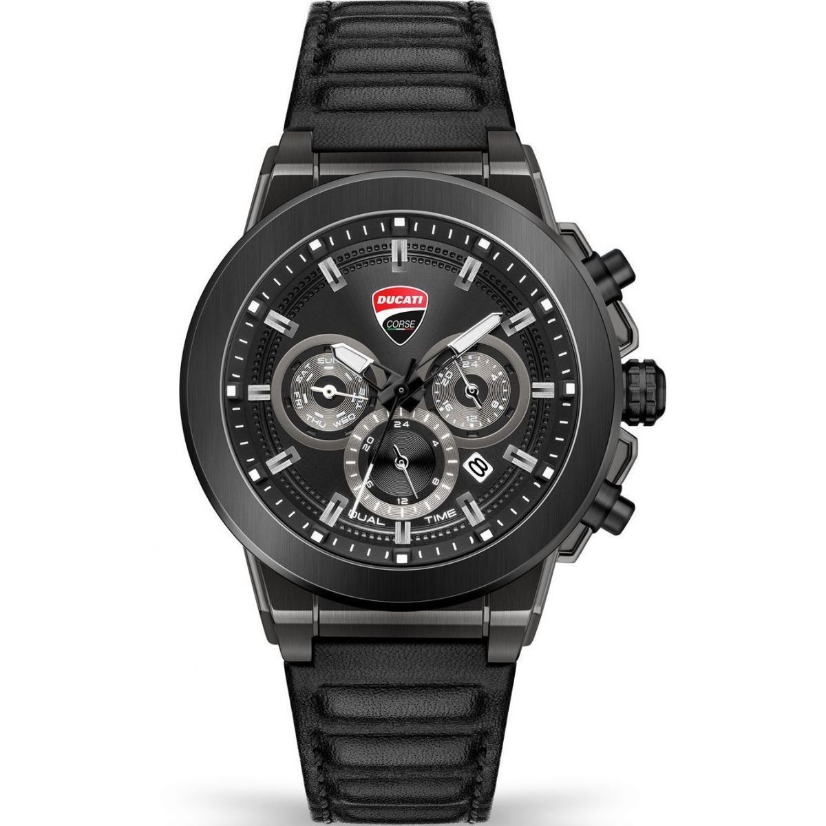 Reloj Ducati DTWGF2019201 Hombre Analogico Cuarzo con Correa de Cuero