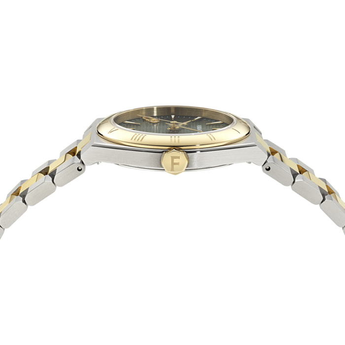 Ferragamo Reloj Analógico De Cuarzo Zb-Vega Upper East 35Mm-F