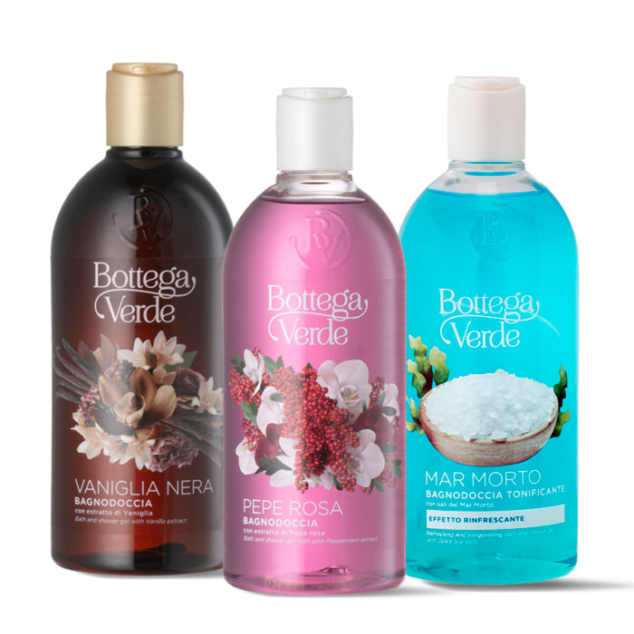 Confezione 3 Bagnodoccia (400 ml)