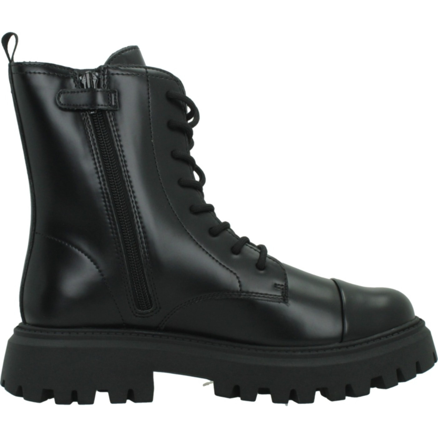 Zapatillas Niña de la marca GEOX  modelo J66M6A 000CN J MAQUINNENS NEGRO