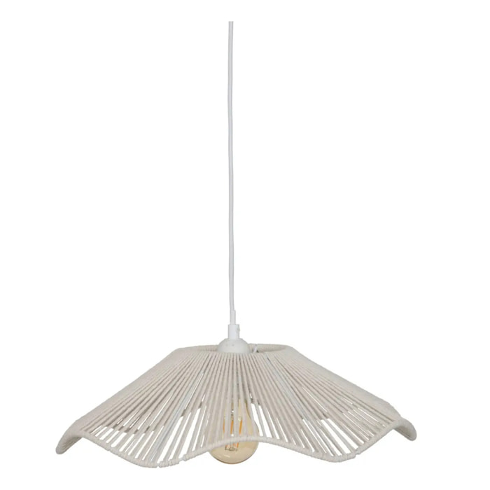 Suspension Galt blanche D38cm