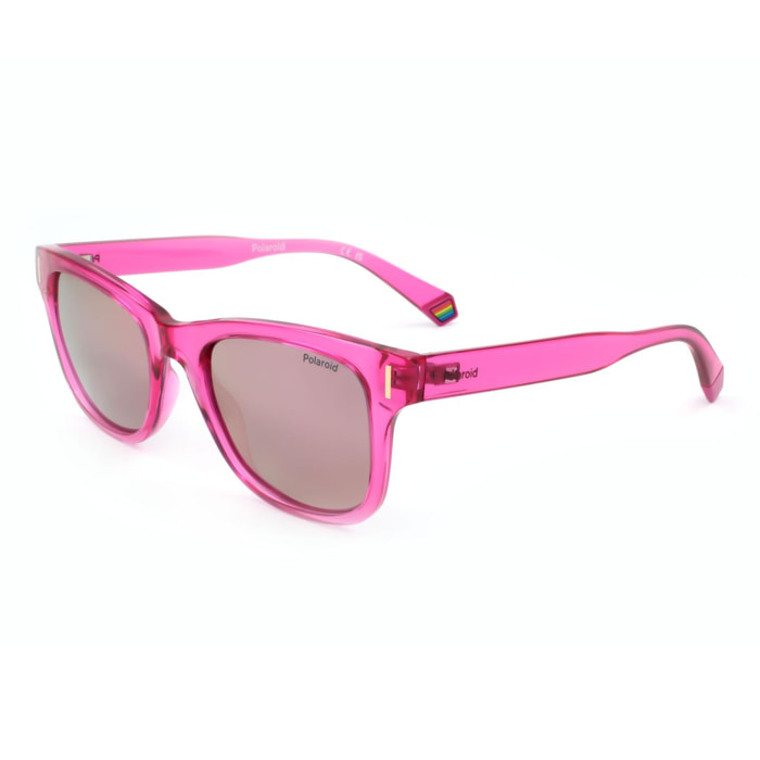 Polaroid - lunettes de soleil - fuchsia - protection solaire : cat. 3