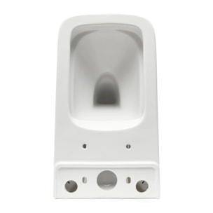 Infinitio kit WC à poser sans bride évacuation vario + abattant SoftClose + réservoir de chasse d'eau, blanc (SATINF032SREXVPSN)