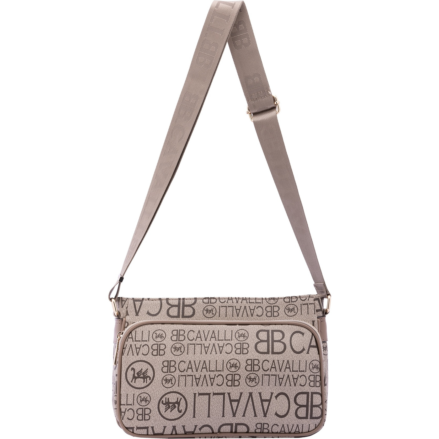 Borsa a tracolla da donna - Modello False - Ecopelle - 19.0 x 28.0 x 13.0 cm