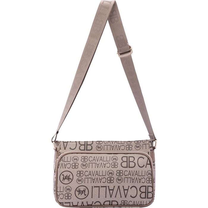Borsa a tracolla da donna - Modello False - Ecopelle - 19.0 x 28.0 x 13.0 cm