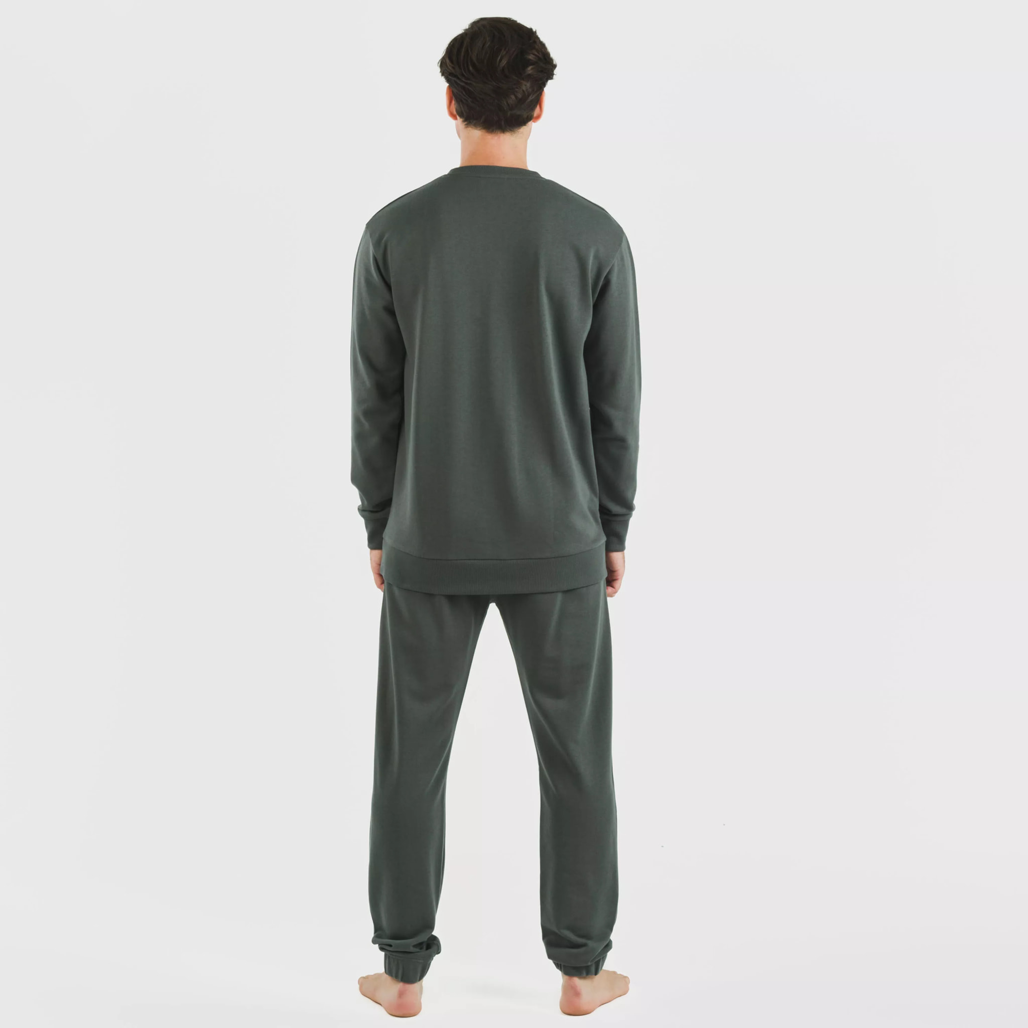 Pantalón largo básico deportivo verde menta