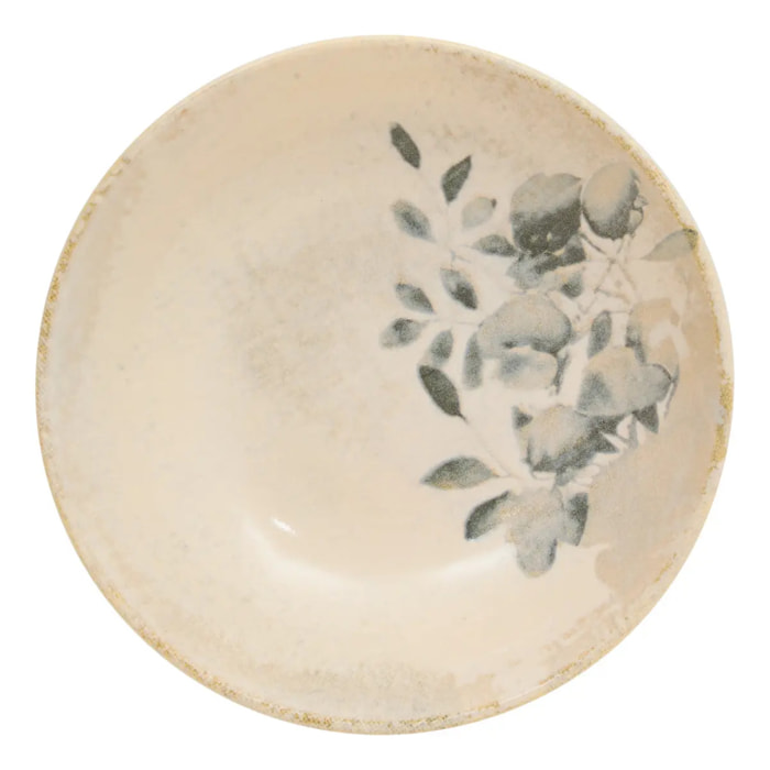 Assiette creuse Silvia D21cm gris