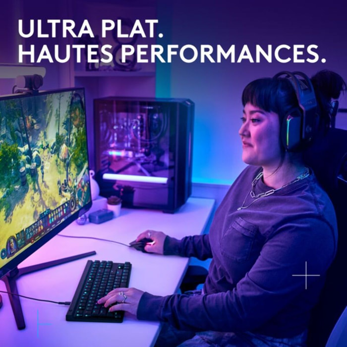 Clavier gamer LOGITECH G515 TKL tactile noir