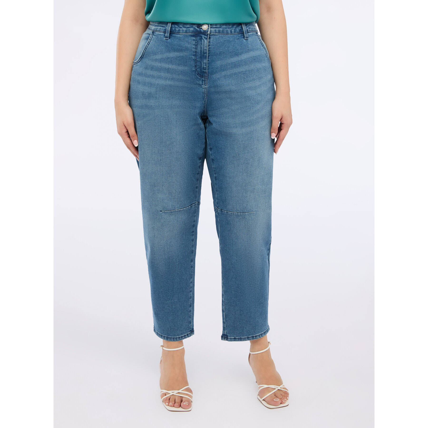 Fiorella Rubino - Jeans Moon Fit - Light - blue