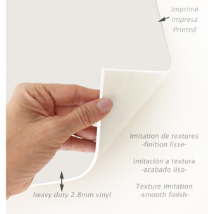 Alfombra de vinilo Transparences 200x266 cm -PVC antideslizante, vinilica para cocina o salón, lavable, estilo abstracto