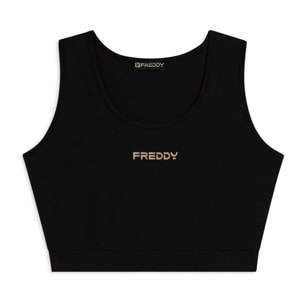 Top sportivo da donna con retro vogatore