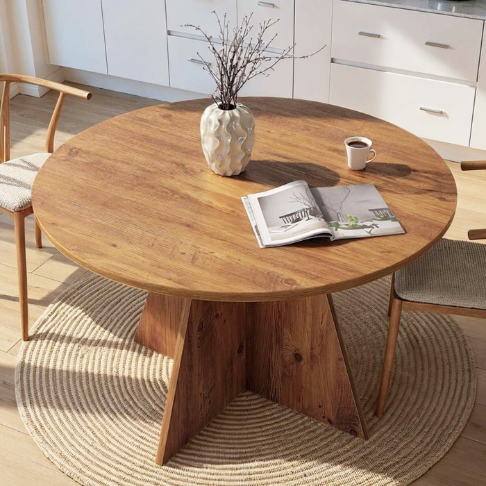 Table à manger ronde 5 à 6 pers. - NORAE