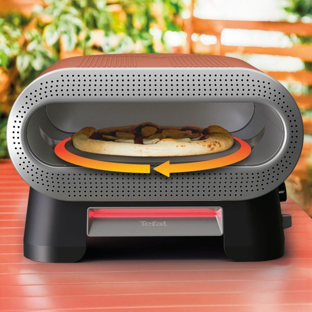 Four à pizza électrique TEFAL Pronto JM600TE0 pizza 30 cm préchauffage 15 min, jusqu'à 400°C