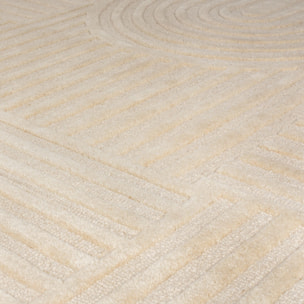 Tapis en laine de couloir ZEN GARDEN